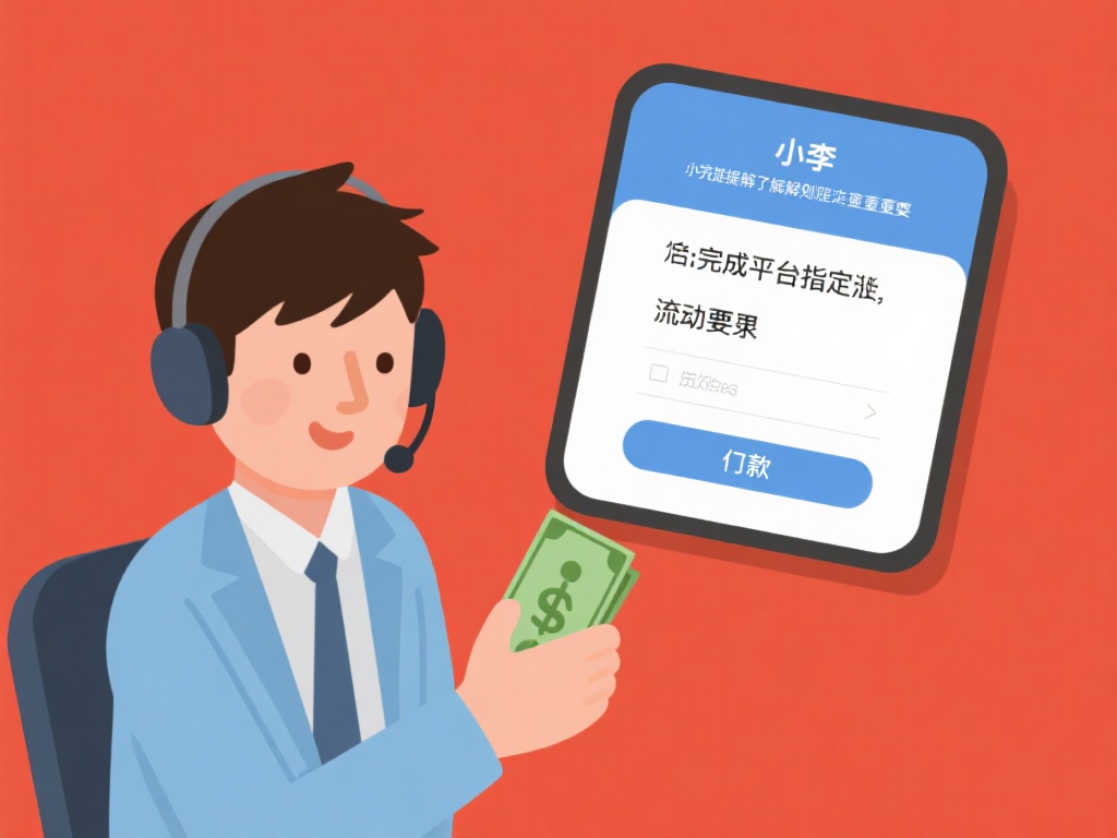 以小李的案例为例，他曾因未完成平台指定的流水要求而