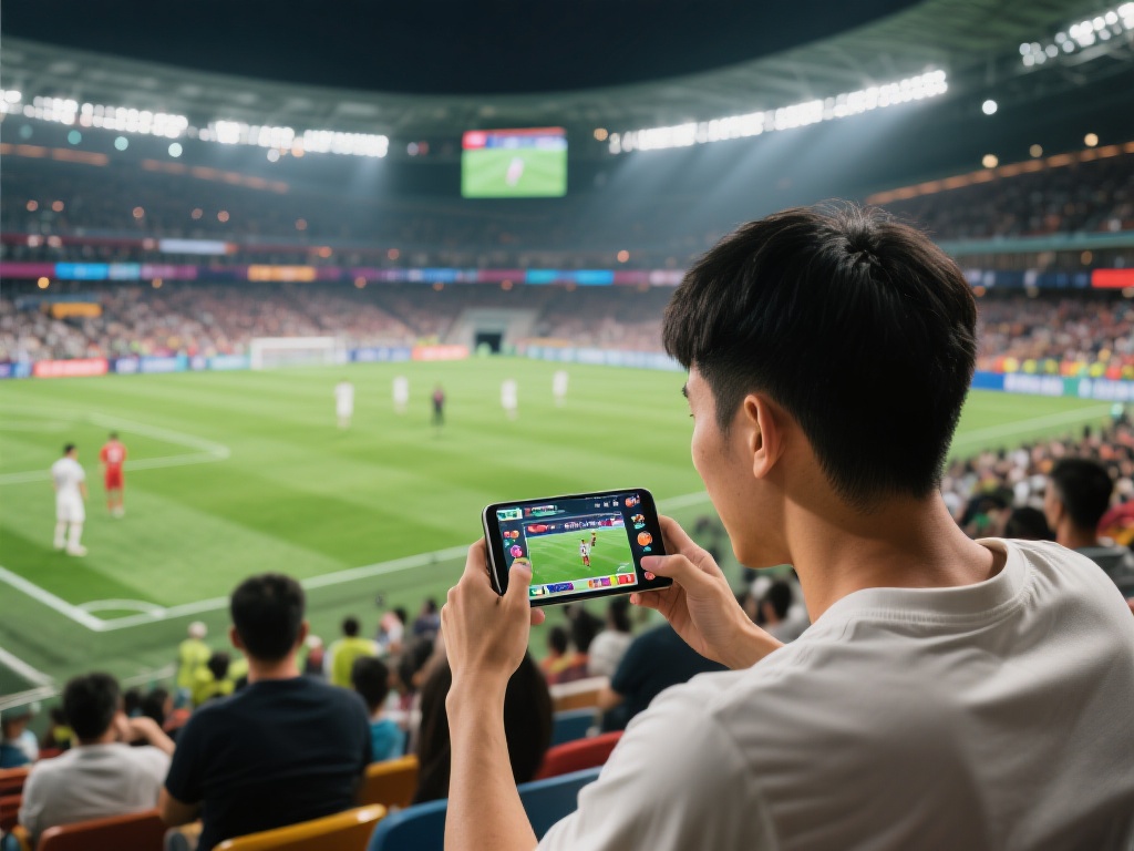 在某次重要的国际足球赛事中，小张不仅实时观看了比赛